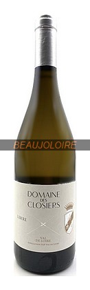 Bouteille Closiers Chardonnay Libere