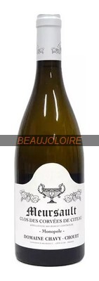 Bouteille Chavy-Chouet Meursault Clos des Corvées de Citeau
