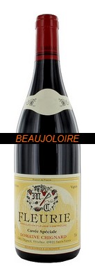 Bouteille Chignard Fleurie Cuvée Spéciale