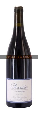 Bouteille Chiroubles La Montagne Jules Métras