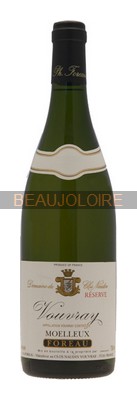 Bouteille Clos Naudin Foreau Vouvray moelleux réserve