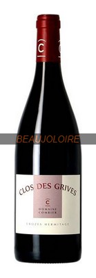 Bouteille Combier Crozes-Hermitage Clos des Grives