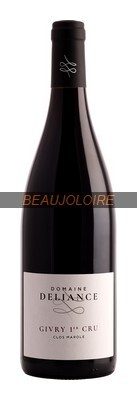 Bouteille Deliance Givry Clos Marole