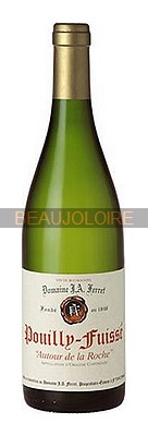 Bouteille Ferret Pouilly Fuissé Autour de la Roche