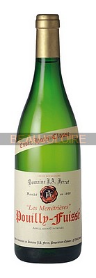 Bouteille Ferret Pouilly Fuissé Les Ménétrières