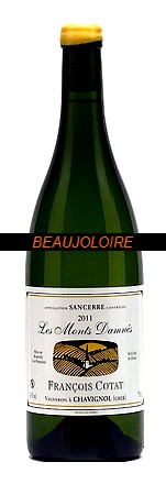Bouteille François Cotat Les Monts Damnés 2011