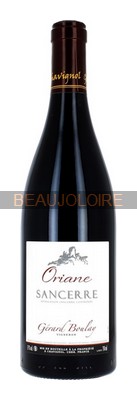 Bouteille Gérard Boulay Sancerre rouge Oriane