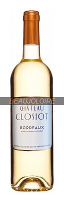 Bouteille Guffens Château Closiot blanc