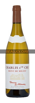 Bouteille Malandes Chablis 1er cru Mont de Milieu