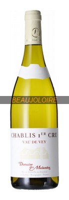 Bouteille Malandes Chablis 1er cru Vau de Vey