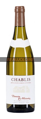 Bouteille Malandes Chablis Village