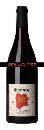 Bouteille Marrans Chiroubles Vieilles Vignes