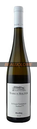 Bouteille Molitor Zeltinger Sonnenuhr auslese (WC)