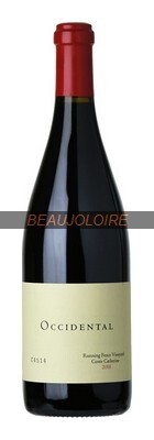 Bouteille Occidental Running Fence Vineyard Cuvée Catherine