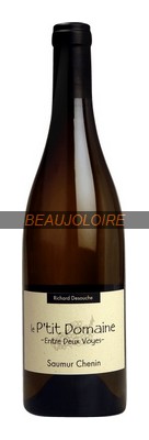 Bouteille Richard Desouche P'tit Domaine Saumur blanc Entre Deux Voyes