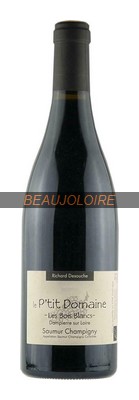 Bouteille Richard Desouche P'tit Domaine Saumur-Champigny Les Bois Blancs