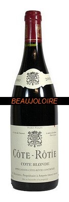 Bouteille Rostaing Cote Blonde
