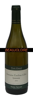 Bouteille Thévenet Emilian Gillet Quintaine 2011