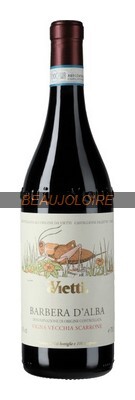 Bouteille Vietti Barbera d'Alba Vigna Vecchia Scarrone