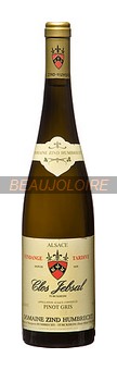 Bouteille Zind Humbrecht Clos Jebsal VT 2010
