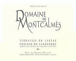 Etiquette Domaine de Montcalmes rouge