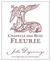 Etiquette Desjourneys Fleurie La Chapelle des Bois
