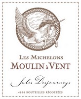 Etiquette Desjourneys Moulin-à-Vent Les Michelons