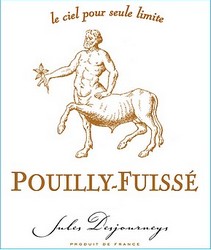 Etiquette Jules Desjourneys Pouilly Fuissé