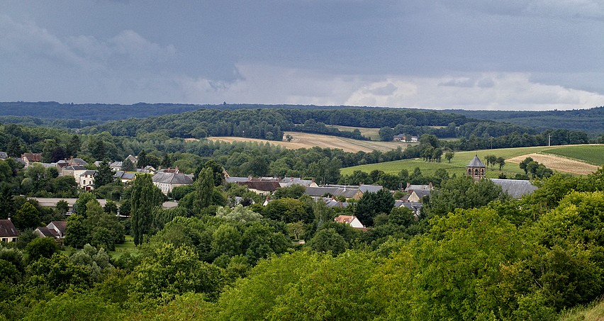 Morogues avant l'orage