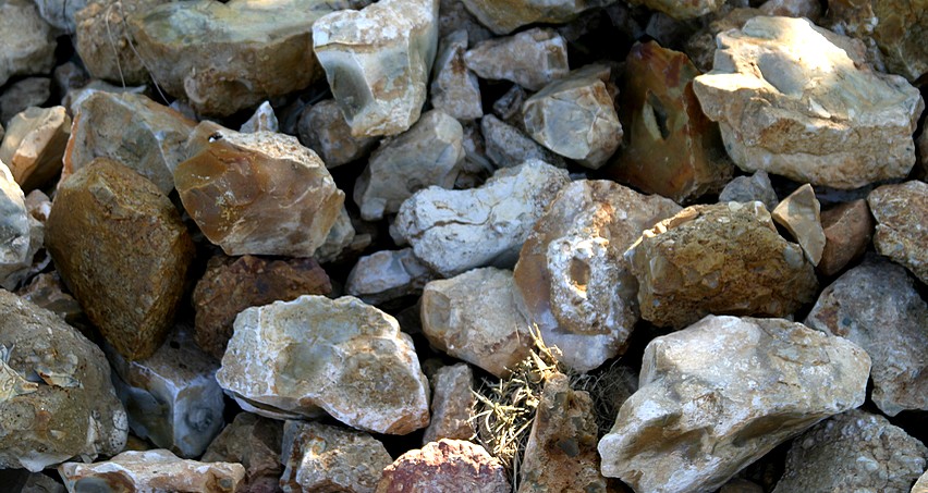 Terroir de silex de Pouilly Fumé