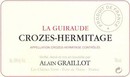 Etiquette Alain Graillot Crozes Hermitage La Guiraude