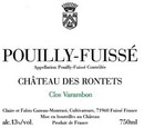 Etiquette Chateau des Rontets Clos Varambon