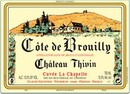 Etiquette Château Thivin La Chapelle