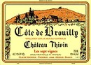 Etiquette Château Thivin Côte-de-Brouilly Les 7 Vignes