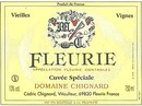 Etiquette Chignard Fleurie Cuvée Spéciale