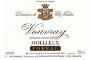 Etiquette Clos Naudin Foreau Vouvray moelleux