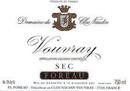 Etiquette Clos Naudin Foreau Vouvray sec