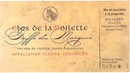 Etiquette Coudert Fleurie Clos de la Roilette Griffe du Marquis