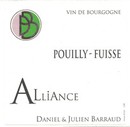 Etiquette Domaine Barraud Pouilly-Fuissé Alliance