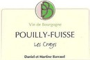 Etiquette Domaine Barraud Pouilly-Fuissé Les Crays