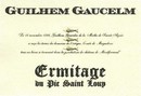 Etiquette Ermitage Pic Saint-Loup Guilhem Gaucelm