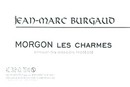 Etiquette Burgaud Morgon Les Charmes