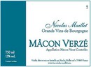 Etiquette Mâcon-Verzé