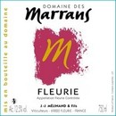 Etiquette Marrans Fleurie