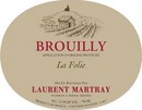 Etiquette Martray Brouilly La Folie
