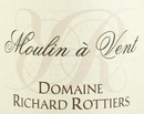 Etiquette Rottiers Moulin-à-Vent